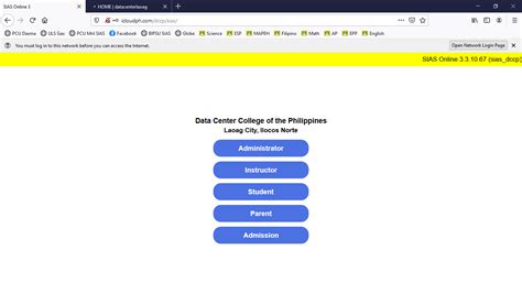sias online 3 dccp